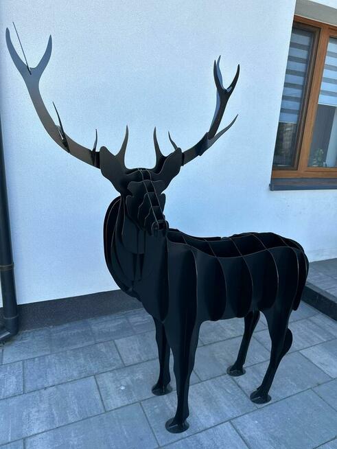 Wyjątkowa dekoracja – przestrzenna figura łosia 3D.