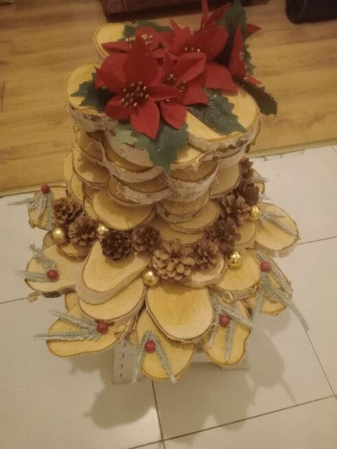 Stroik z plastrów brzozy