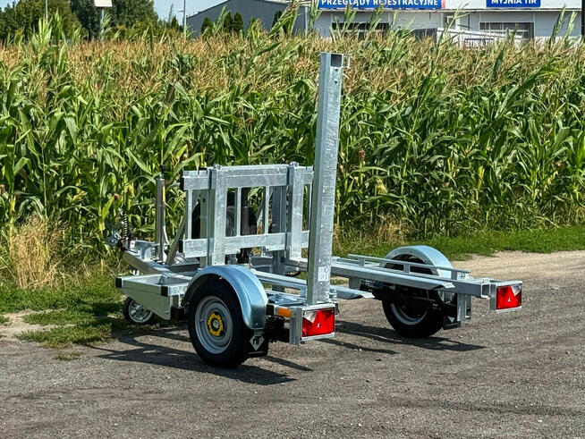 Przyczepa paletowa do przewozu palet palety euro hamulec