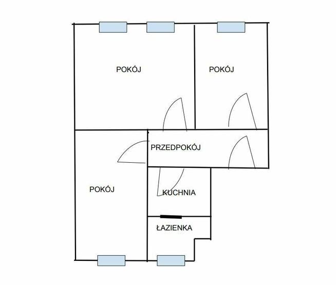 Nowa oferta!!! - 3 pokojowe, do remontu, I piętro w kamienicy