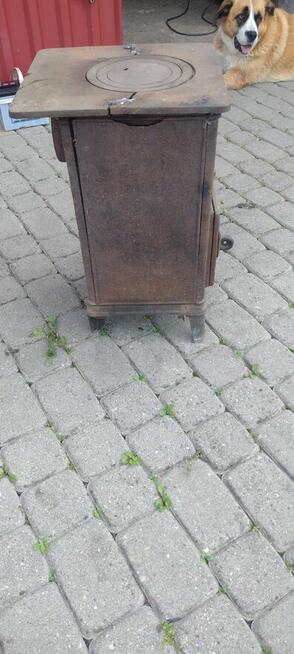 Piec, Krystek żeliwny z wkładem szamot.