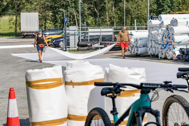 Geowłóknina Drogowa Polipropylen PP 16kN/200g/m2