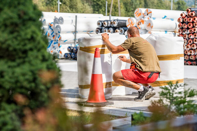 Geowłóknina Pod drogę Polipropylen PP 9kN/110g/m2