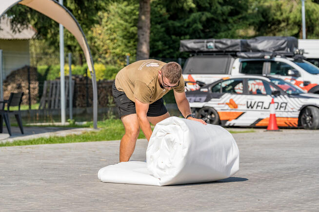Geowłóknina POLIPROPYLENOWA 16KN/200G/m2 Pod drogę