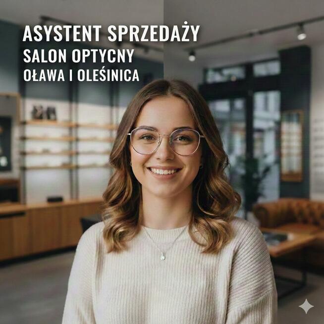 Asystent/ka sprzedaży w salonie optycznym – Oleśnica