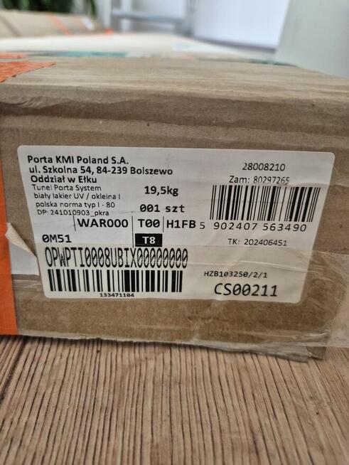 OŚCIEŻNICA REGULOWANA DO DRZWI BEZPRZYLGOWYCH PORTA