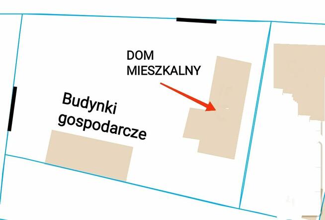 Sprzedam Dom na działce 900m2 z Budynkami gospodarczymi.