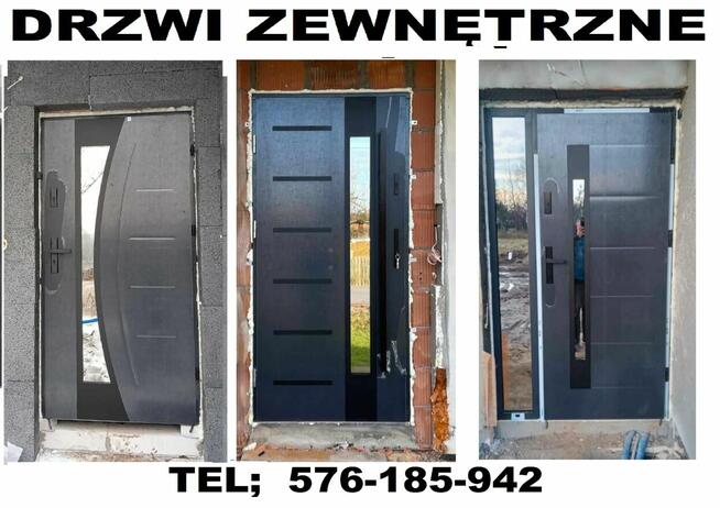DRZWI WEJŚCIOWE do mieszkania, zewnętrzne, wewnątrzklatkowe
