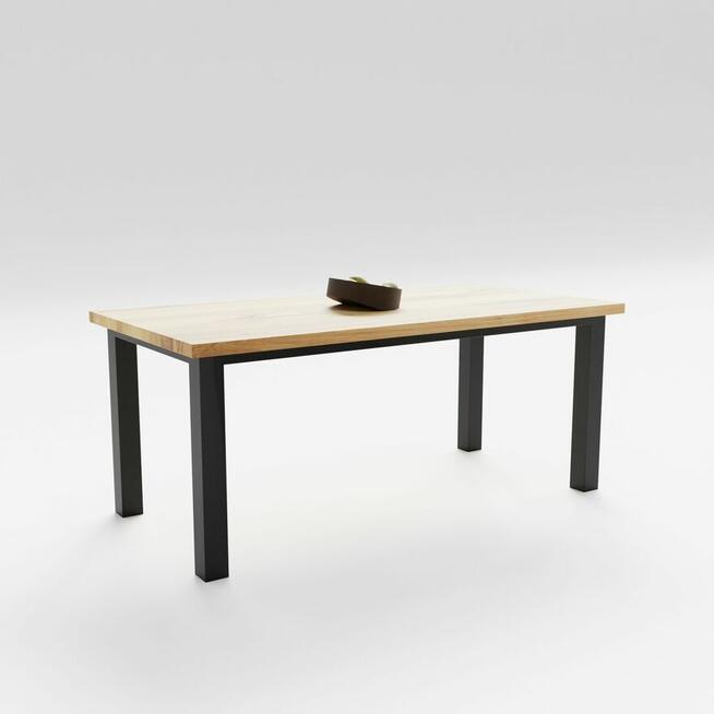 Stół tradycyjny ze stali i drewna 200x90x76cm