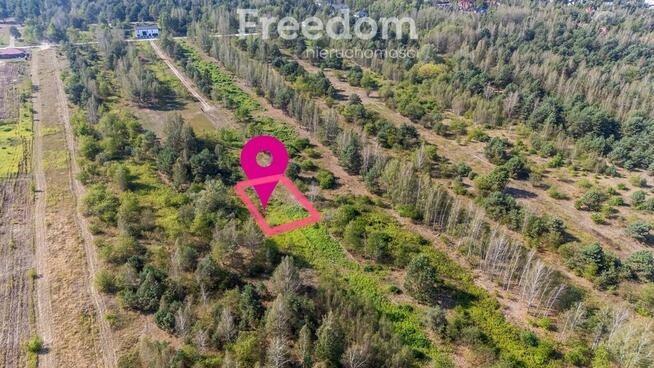 Działka budowlana Łomianki-Dziekanów blisko trasy