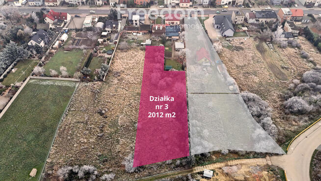 Duża działka przy Drodze do Klasztoru Gostyń