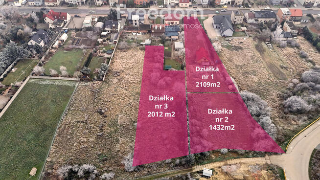 Duża działka przy Drodze do Klasztoru Gostyń