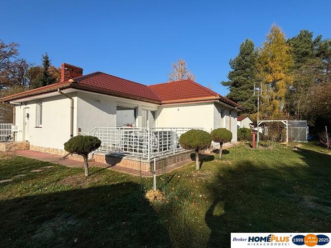 Dom z dużą działką blisko Warszawy, las, rzeka.