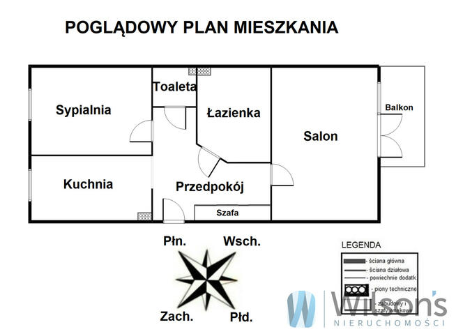 Mieszkanie Ząbki, Orla