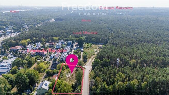 Działka budowlana 2058,0m2 przy granicy z Warszawą