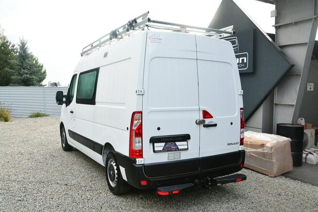 Renault Master średniak 7 osobowy brygadówka doka pełna opcja