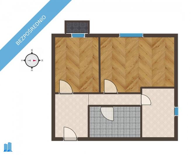 Atrakcyjne mieszkanie 2-pokojowe w sercu miasta – doskonała lokalizacja!