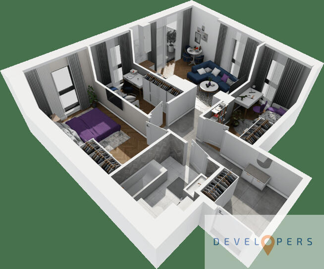 Rodzinne 4 pokoje w spokojnej okolicy