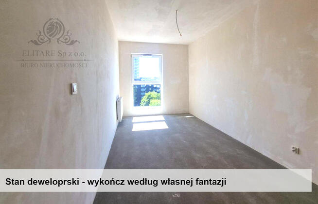 Apartament 56,56m2 ,3 pok. w stanie deweloperskim, inwestycja GOTOWA/Stare Miast