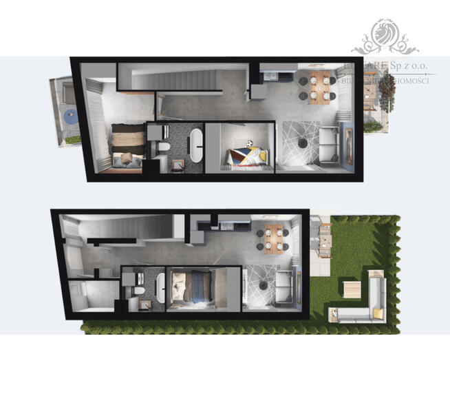 Duże, mieszkanie 87,53m2, dwupoziomowe/ Jagodno, Brochów Wrocła