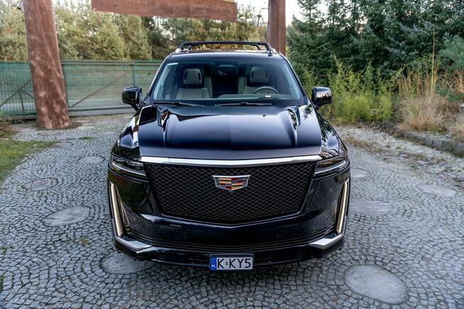 Cadillac Escalade ESV / 6.2 426KM / 7-osobowy / Bogata opcja / Jak NOWY / Bezwypadkowy