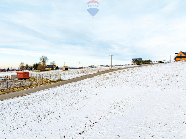 Widokowa działka budowlana w Czerwiennem 2km Ząb