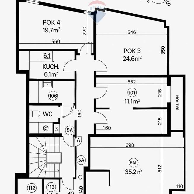 Mieszkanie Poznań Poznań-grunwald, ul. Głogowska