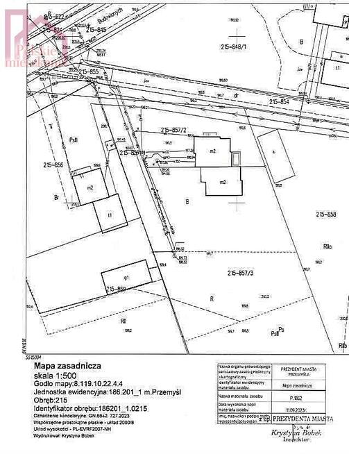 Działka budowlana Przemyśl, Budowlanych