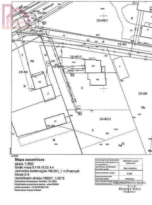 Działka budowlana Przemyśl, Budowlanych