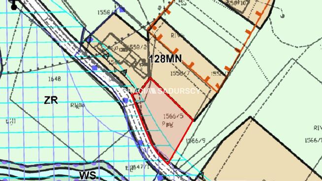 Działka budowlana Głogoczów gm. Myślenice