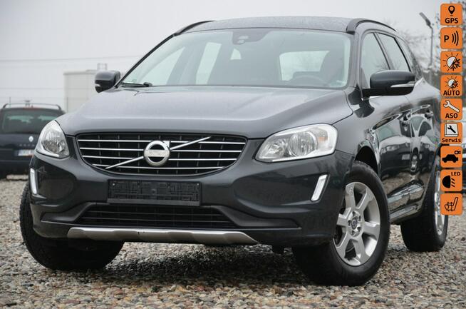 Volvo XC 60 Opłacone 2.0D4 181KM Lift LED Serwis Navi Kamera Grz.fotele