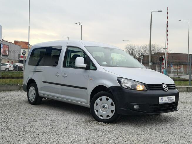 Volkswagen Caddy LONG Patforma Dla Inwalidy Automat DSG Klimatyzacja Tempomat Haloegny