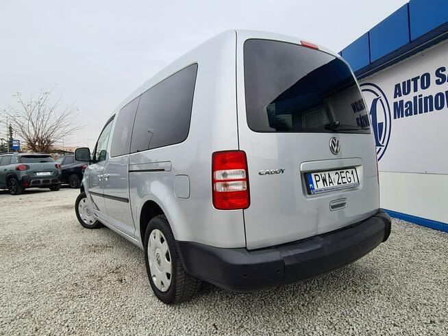 Volkswagen Caddy LONG Patforma Dla Inwalidy Automat DSG Klimatyzacja Tempomat Haloegny
