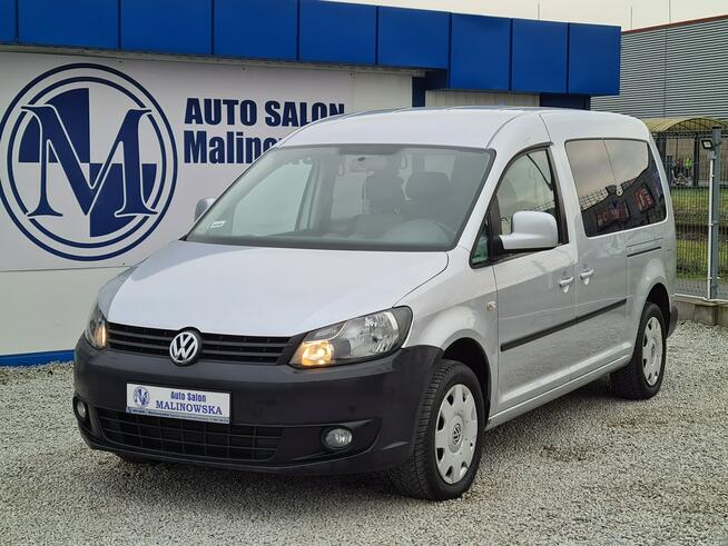 Volkswagen Caddy LONG Patforma Dla Inwalidy Automat DSG Klimatyzacja Tempomat Haloegny