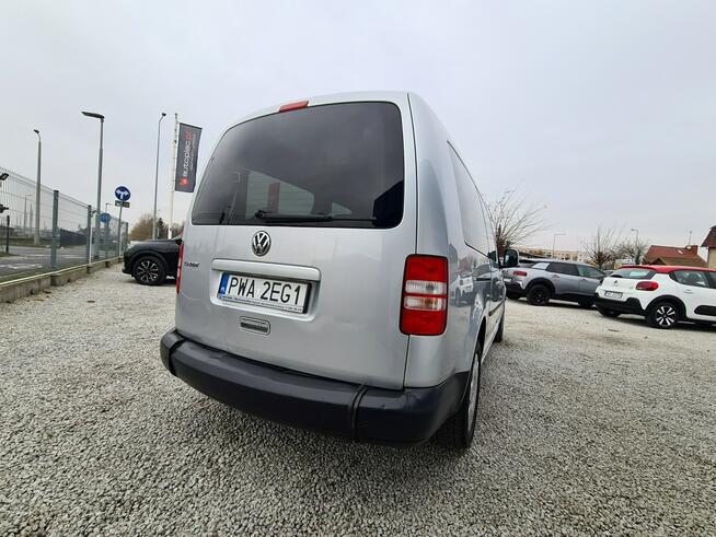 Volkswagen Caddy LONG Patforma Dla Inwalidy Automat DSG Klimatyzacja Tempomat Haloegny