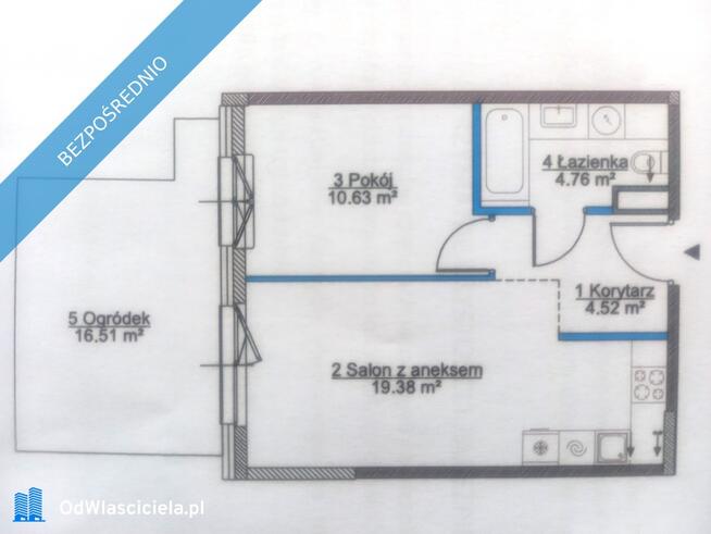 NOWE 2 POKOJOWE MIESZKANIE Z OGRÓDKIEM / PRZY METRZE / SZKOŁA