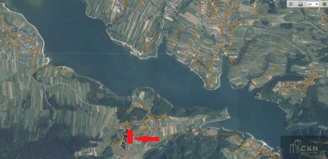 Działka inwestycyjna Falsztyn gm. Łapsze Niżne, Królowej Polski