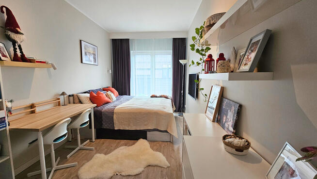 Jasne, gotowe do zamieszkania 2 pokoje z tarasem!