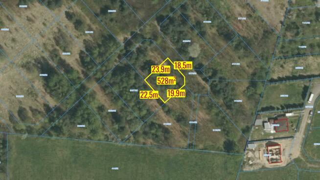 Działka budowlana Koszęcin, Słowików