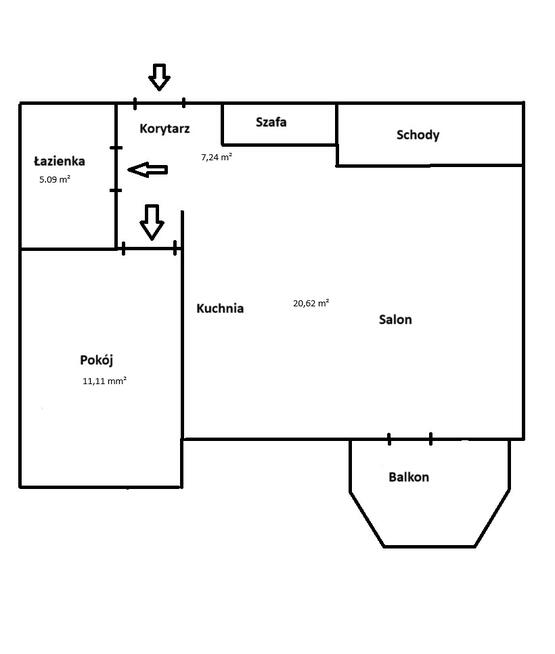 Mieszkanie dwupoziomowe ul. Nadbystrzycka 72