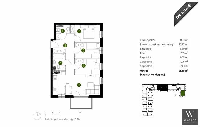 Mieszkanie Kraków Prądnik Biały