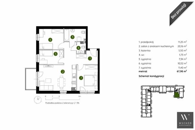 Mieszkanie Kraków Prądnik Biały