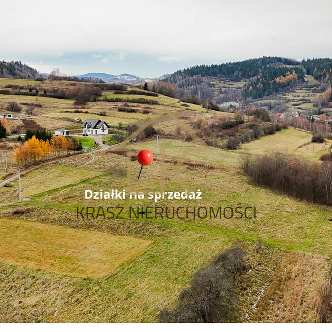 Piękne widokowe działki z idealnym dojazdem