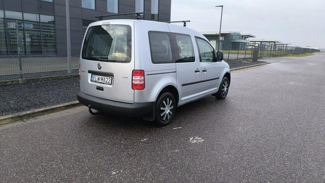 Volkswagen Caddy 1.6TDi 2011r Salon PL Klima Hak Relingi Zadbany Serwisowany