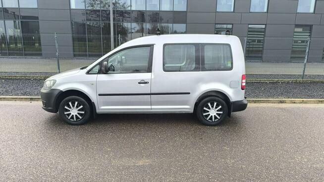 Volkswagen Caddy 1.6TDi 2011r Salon PL Klima Hak Relingi Zadbany Serwisowany