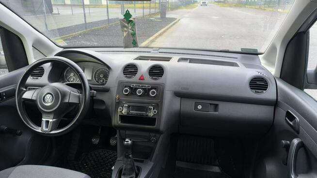 Volkswagen Caddy 1.6TDi 2011r Salon PL Klima Hak Relingi Zadbany Serwisowany