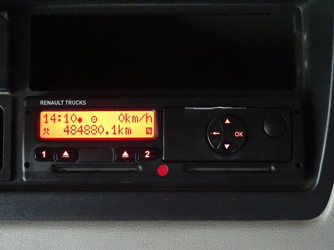 Renault D12 KONTENER, Winda , Blokada mostu Przebieg Udokumentowany , Winda , Kontener 18 paletowy ,