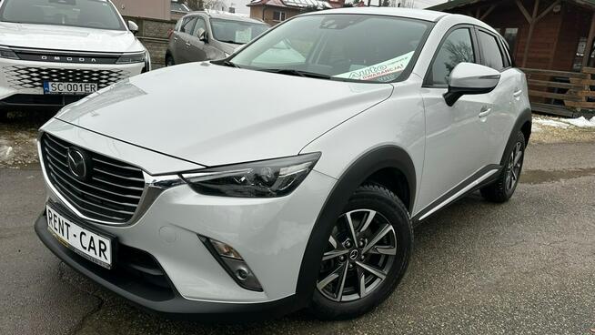 Mazda CX-3 105PS*OPŁACONY Bezwypadkowy*97.000KM-Serwis*Skóra*VIP GWARANCJA24M