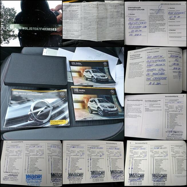 Opel Mokka 1.4 TURBO*COSMO*Climatronic*Półskóry*Alu*Xenon*Elektryka*Podgrz.Kiera!