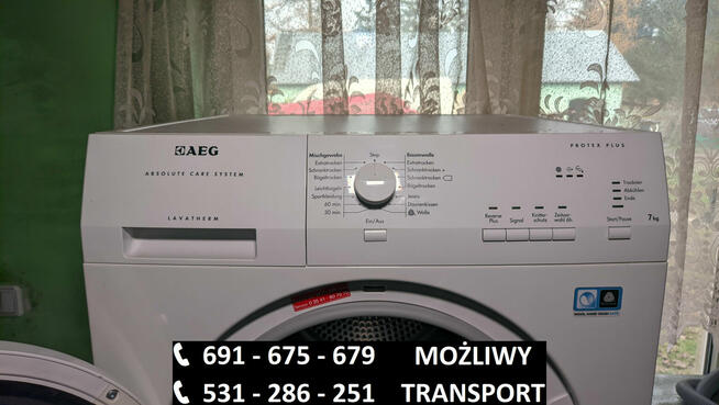 Suszarka kondensacyjna AEG – pompa ciepła, sprawna, możliwoś
